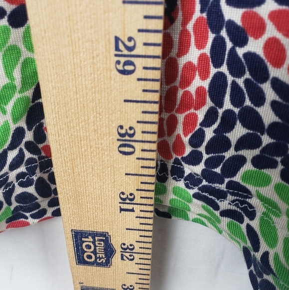 Lilly Pulitzer Blanca Red Multicolored Casting Call Silk Jersey Dress Sz S - Picture 11 of 12